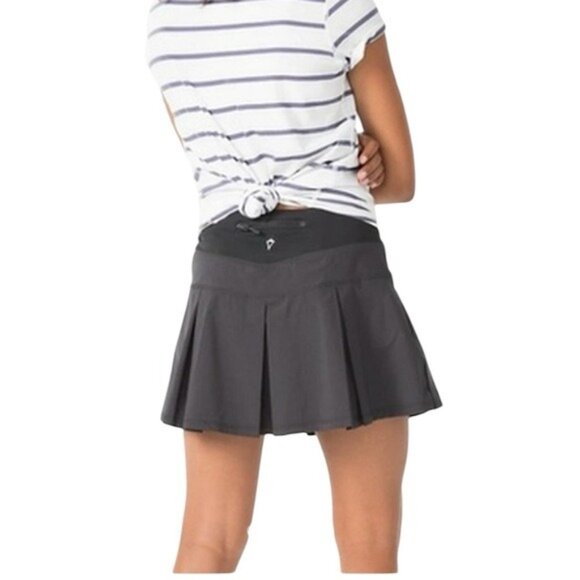 Ivivva by Lululemon Fast Drill Skirt (Tennis skirt) Sz 14 Kids 0-2 Color: Black - Picture 1 of 11